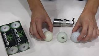 Glow in the Dark Golf Balls Brightness Comparison screenshot 5