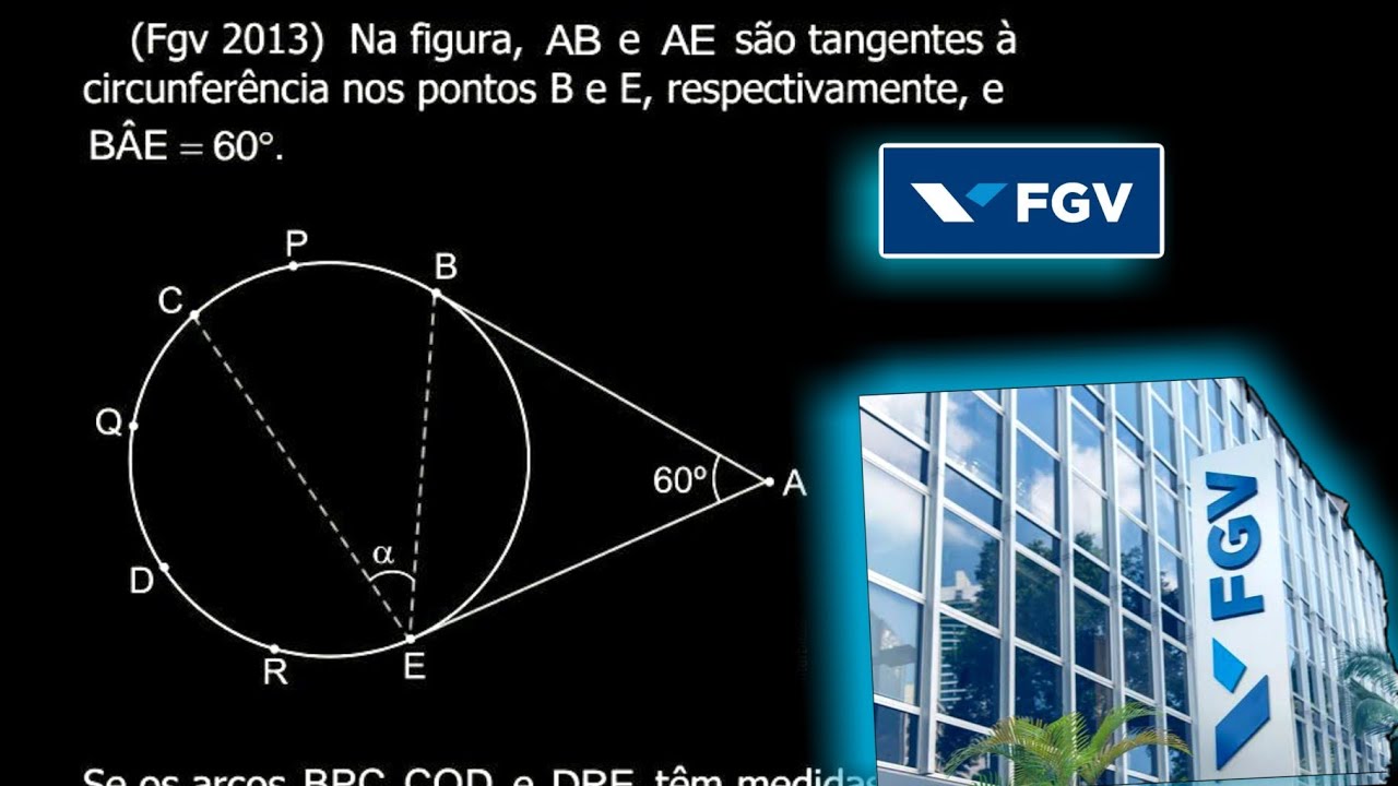 Questão de Matemática (Geo. Plana - FGV)