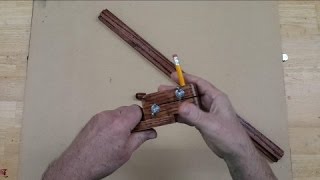 Compass/Marking Gauge: Wood By Wright Hand Tool Build-Off 2016