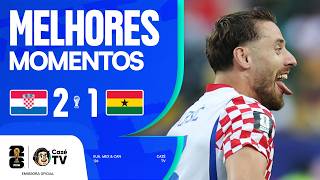 MELHORES MOMENTOS: CROÁCIA 2 X 1 GANA | COPA DO MUNDO FIFA™ 2026 | 3ª RODADA | FASE DE GRUPOS