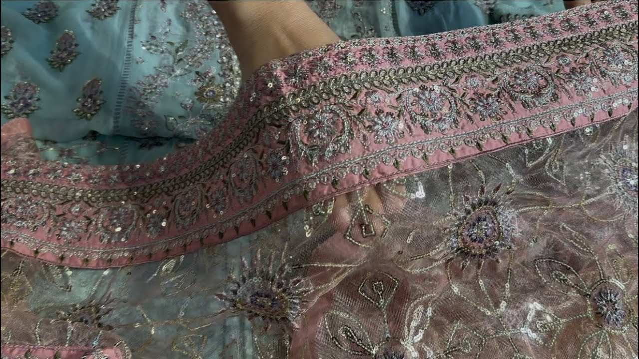 Pure chiffon Pakistani suits book ur order@7838524296 visits the store atG-2 Shaheen Bagh New Delhi 