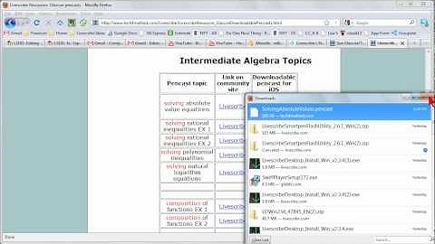How to import a pencast that was shared on the internet