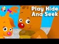 Hide and seek for babies  find the acorn  game for babies and toddlers  sammy  eve  babyfirst