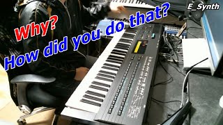 YAMAHA DX7Ⅱ Leslie Organ Sound Demo