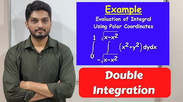 Evaluation of Double Integral using Polar Coordinates| L42|TYBSc | Double Integration  @ranjankhatu