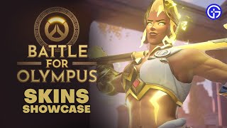 Overwatch 2 Battle for Olympus Skins Showcase: Reinhardt, Roadhog, Widowmaker & Lucio #overwatch2