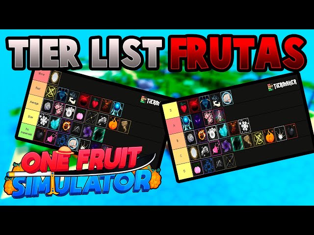 LA TIER LIST DEFINITIVA DE FRUTAS En Haze Piece (Roblox One piece