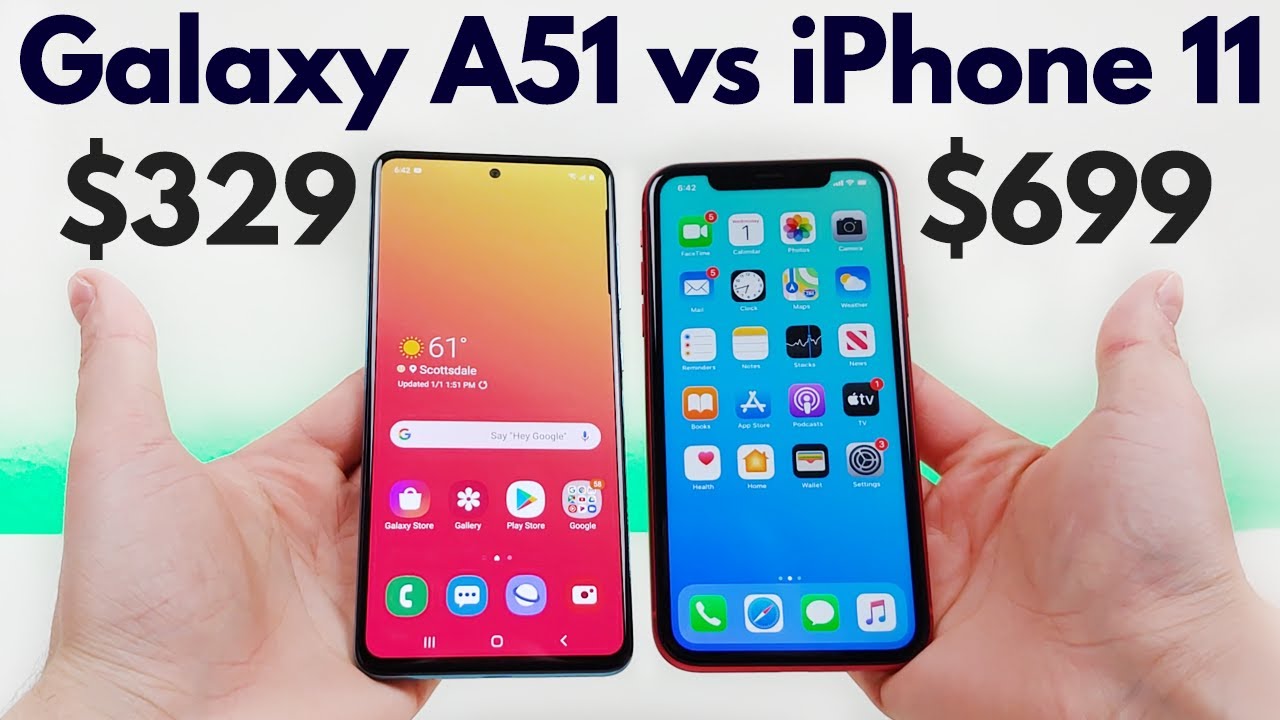 Samsung A51 Vs Iphone 8