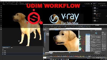 Substance Painter and 3dsmax+VRay Next UDIM workflow tutorial.
