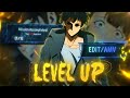 Solo leveling sung jinwoo  level up editamv 4k