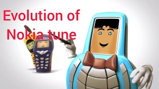 Evolution of Nokia tune (Animation)