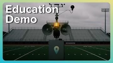 Perry Weather Outdoor Warning System Demo: Education