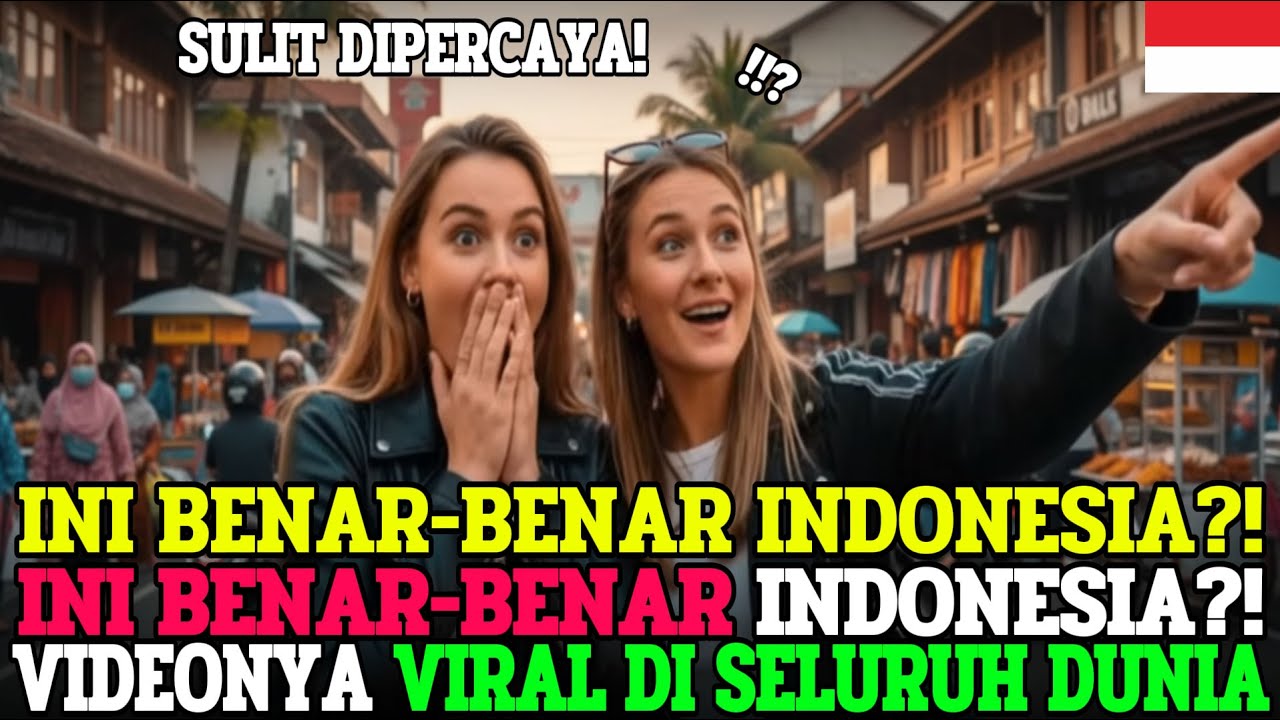 “INI JAKARTA!” WANITA NORWEGIA PERTAMA KALI KE INDONESIA TERPUKAU, VIDEONYA VIRAL✨