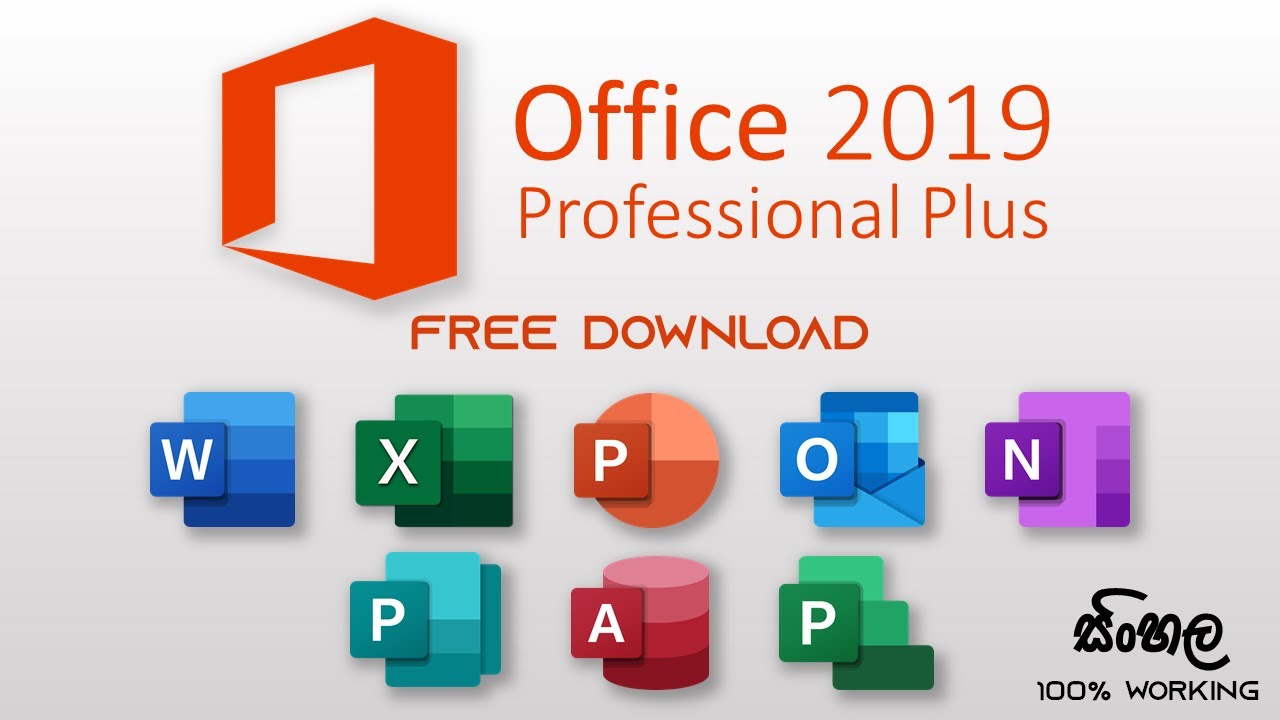 How To Install Ms Office 2019 Youtube