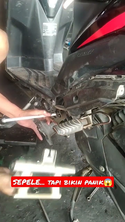 solusi mengatasi jedak jeduk bagian belakang Vario / rubber link stopper #short #shorts