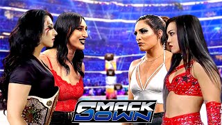 Full Match Stephanie Vaquer \& Rhea Ripley vs Roxanne Perez \& Raquel Rodriguez | WWE SMACKDOWN