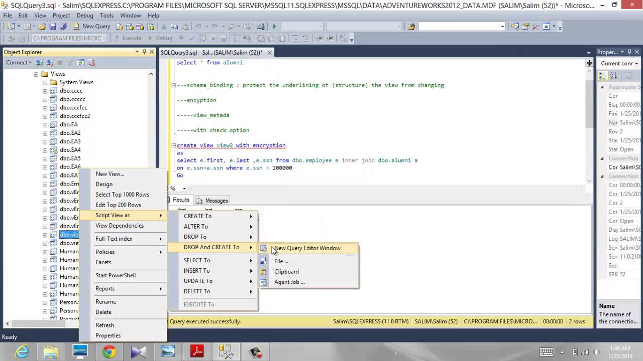 Video 6 - Basic SQL Server Tutorial For Beginners : Overview about ...