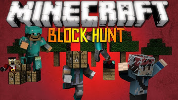 Minecraft Mini-game: BLOCK HUNT! w/ AntVenom,Dartron,PerpetualJordan,and ThinkNoodles!