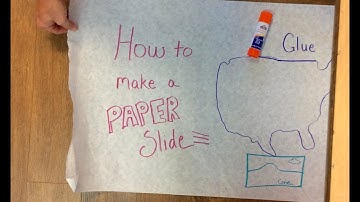 How to Make a Paper Slide Video