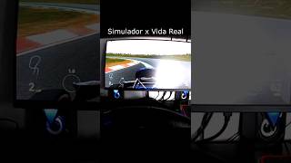 A diferença do Simulador pra Vida Real 😮 #shorts #fyp #kart #karting #formula1 #varginha #simracing