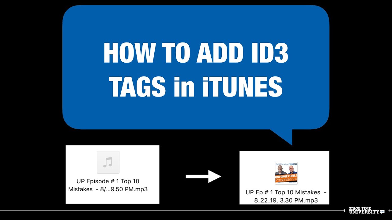 How to Add ID3 Tags in iTunes - YouTube