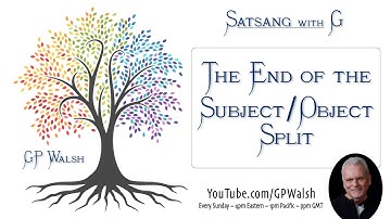 The End of the Subject/Object Split - Non Duality Conversations - Satsang Excerpts