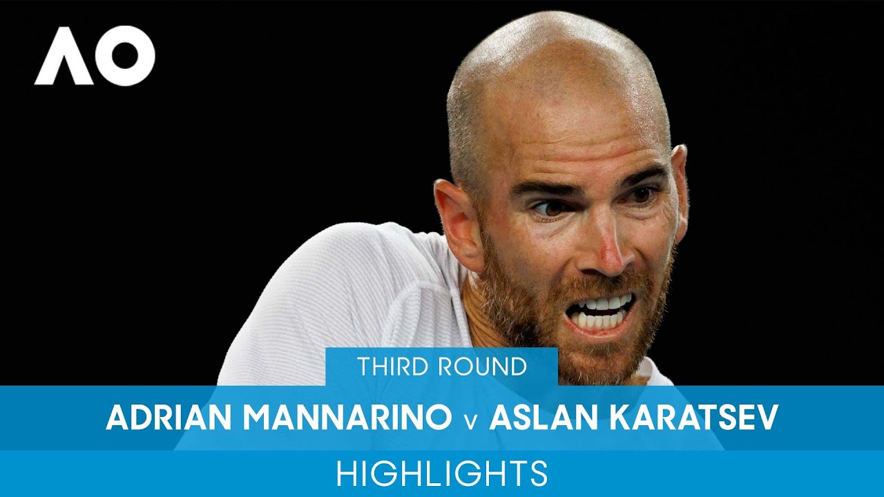 Adrian Mannarino v Aslan Karatsev Highlights (3R) | Australian Open 2022