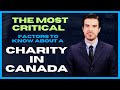 5 critical things to know when registering a charity in canada