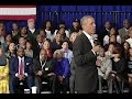 The President Holds a Town Hall in Baton Rouge