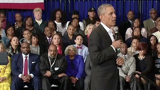 The President Holds a Town Hall in Baton Rouge