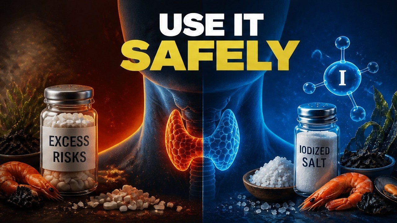 How to Use Iodine Safely: Thyroid Health, Foods, Dosage & Risks