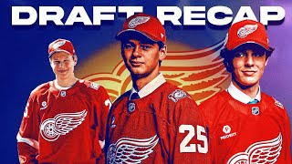 Detroit Red Wings Draft Recap 2025