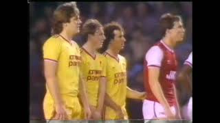 Arsenal v Liverpool 14-12-1985
