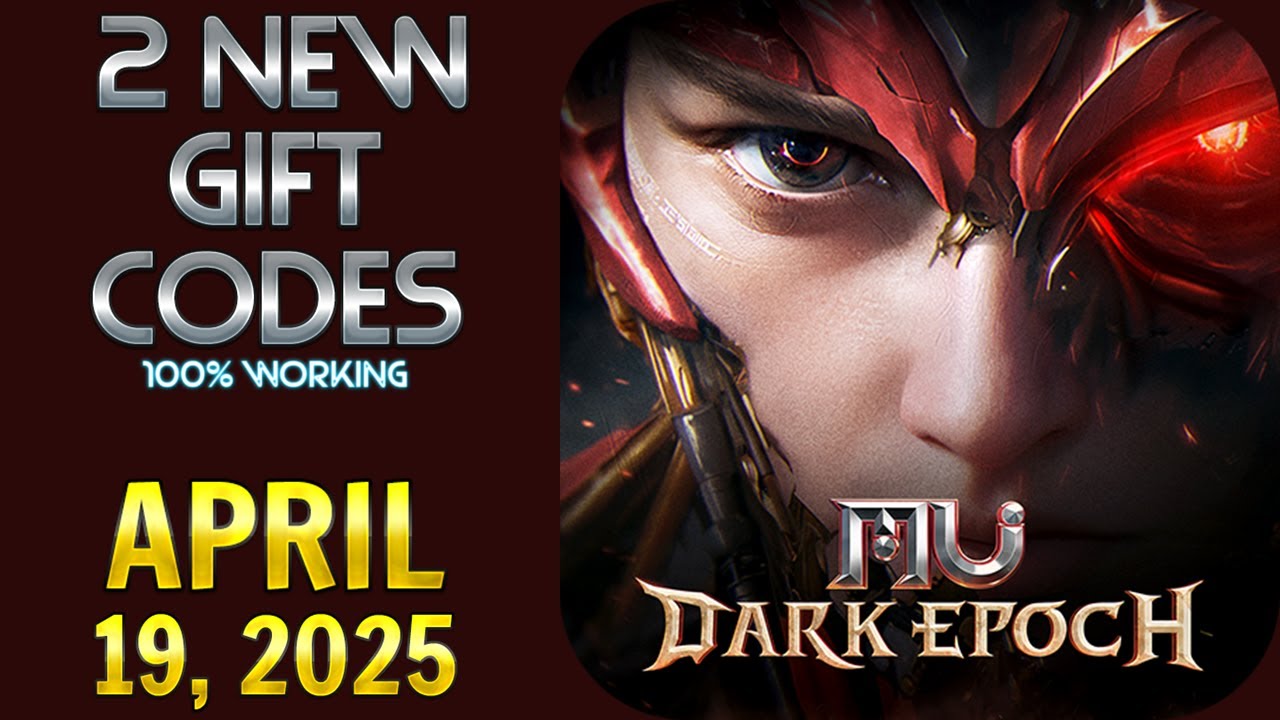 🔥 MU Dark Epoch Codes April 2025 | MU Dark Epoch Gift Codes | MU Dark Epoch Redeem Codes
