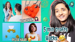 5  MINUTE CRAFTS | FUNNIEST VALENTINES DAY 💞HACKS 🤣 |