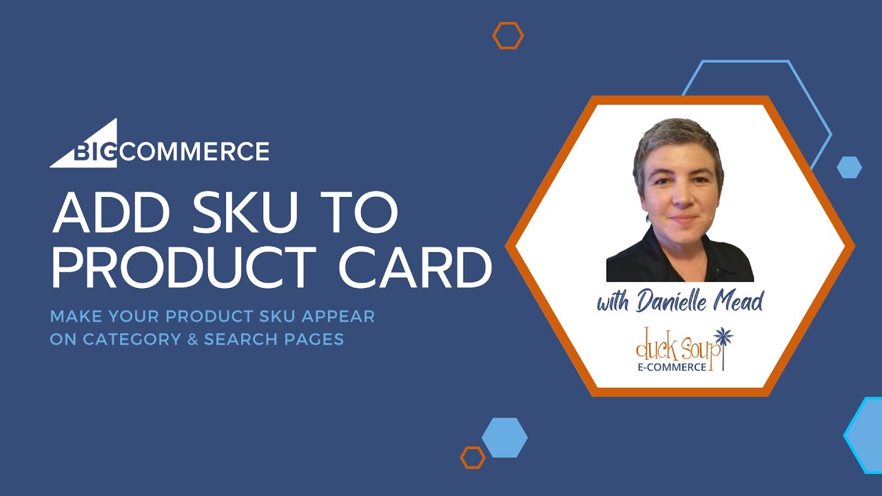 How to Add Product Sku to BigCommerce Category Pages - YouTube