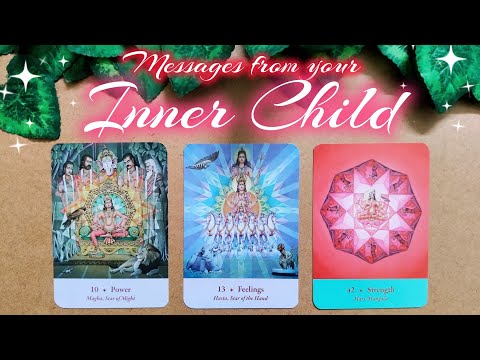 Messages from your Inner Child 🚸🌞 Pick-a-Card Tarot Reading 🔮🪄💮