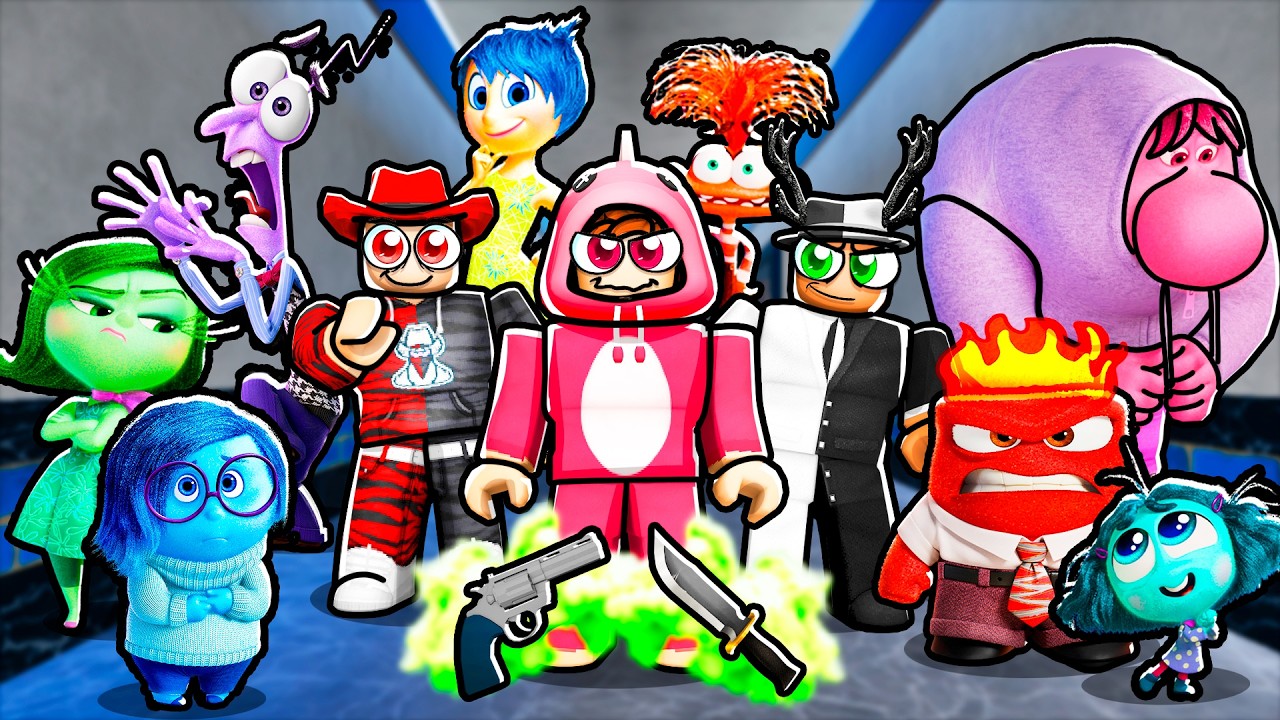 INSIDE OUT Hide and Seek in Murder Mystery 2
