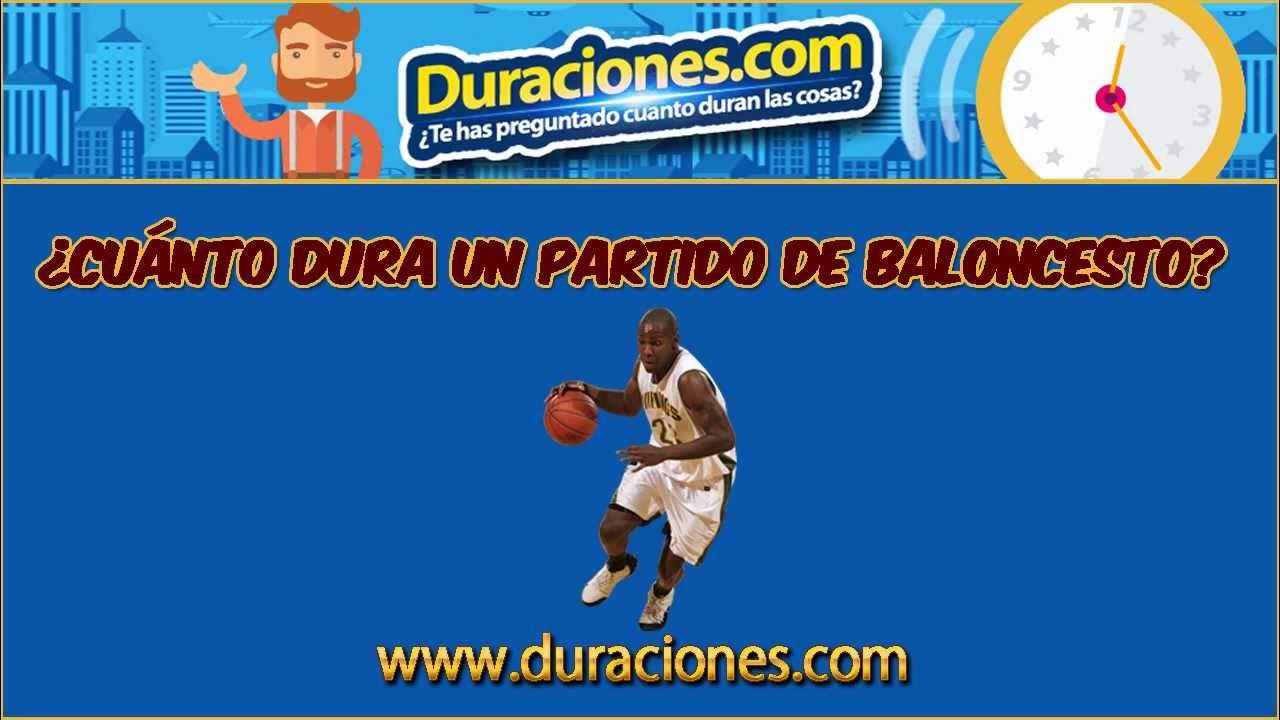 Cuánto dura un partido de baloncesto?  - YouTube