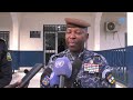Le Chef de la Police de la MINUSCA échange avec le Directeur général de la Police nationale