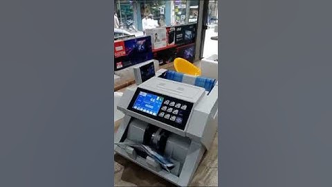 ONTECH 6000 Mix value counting machine with fake note detection