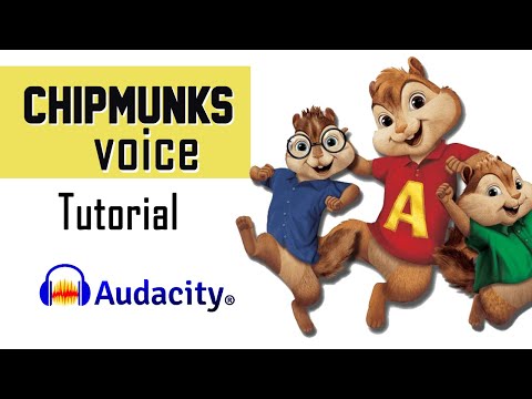 Chipmunks Voice Tutorial | Audacity | creatore Ph