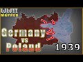 WW2 - Germany vs Poland, 1939