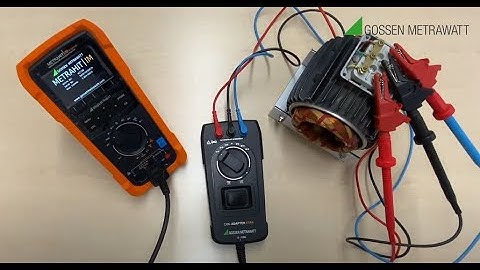 Testing electric drives with METRAHIT IM E-DRIVE BT