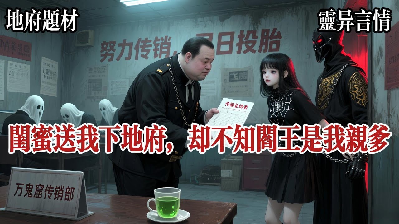 【純粹的爽文】春節當天，身爲陰陽師的閨蜜爲了奪我財產，一碗毒藥送我魂歸地府。她怕我化作厲鬼回去報復，特意將我送去地府做傳銷，還洋洋得意道：這裏可是萬鬼窟，你就等着魂飛魄散吧！