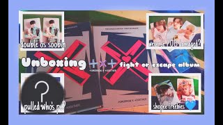 [ina/eng sub]Tomorrow X Together 'The Chaos Chapter:Fight or Escape' Unboxing Video|Shopee-wvrse