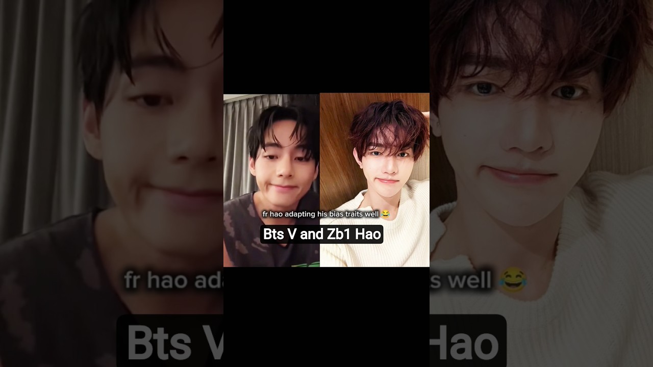 🙈 Bts V Sunbaenim– and Zhang Hao😭 |  