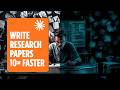 Academic Research Skills: Write Research Papers 10× Faster with Claude Code