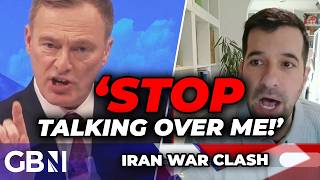 'STOP talking over me!' Martin Daubney LOSES IT with Leftie over SHOCKING Iran war comments