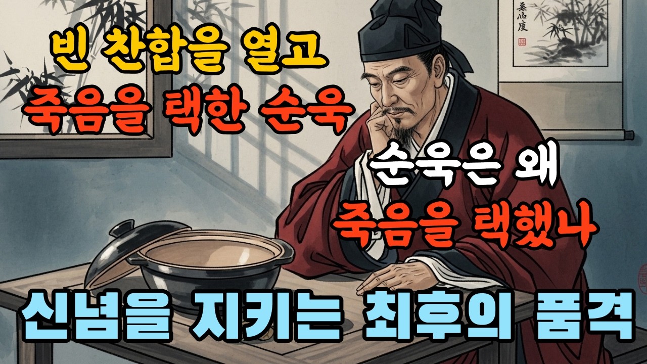 조조가 보낸 빈 찬합을 열고 순욱은 왜 죽음을 택했나: 신념을 지키는 최후의 품격